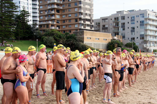 Shark Island Swim Challenge 2015