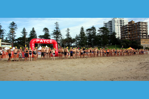 Shark Island Swim Challenge 2015