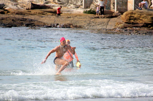 Shark Island Swim Challenge 2015