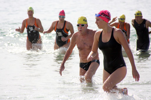 Shark Island Swim Challenge 2015