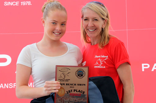 Shark Island Swim Challenge 2015