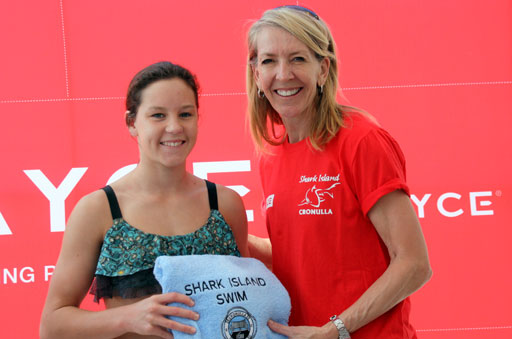 Shark Island Swim Challenge 2015