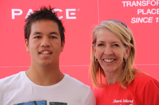 Shark Island Swim Challenge 2015