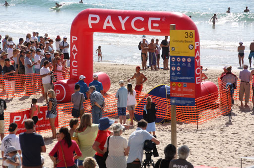 Shark Island Swim Challenge 2015
