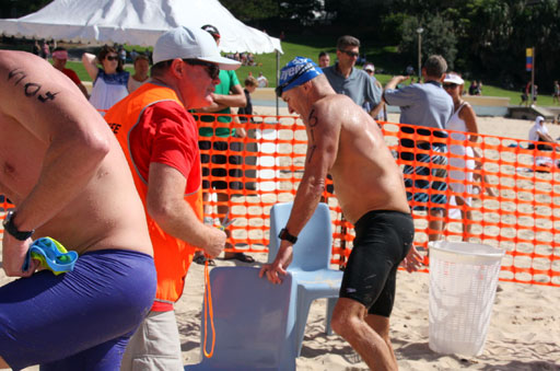 Shark Island Swim Challenge 2015