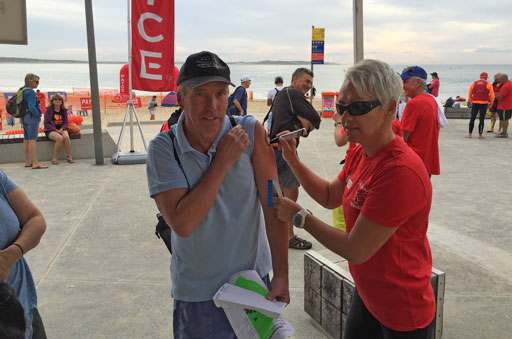 Shark Island Swim Challenge 2015