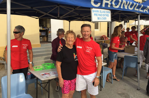 Shark Island Swim Challenge 2015