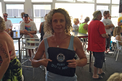 Shark Island Swim Challenge 2015