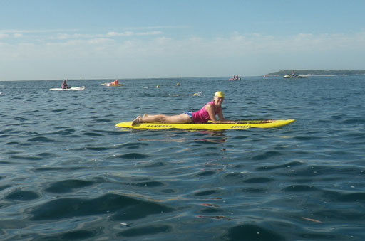 Shark Island Swim Challenge 2015