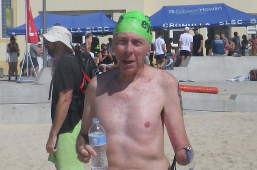 Shark Island Swim Challenge 2015