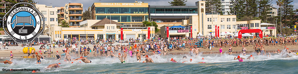 Shark Island Swim and sponsor Cronulla SLSC